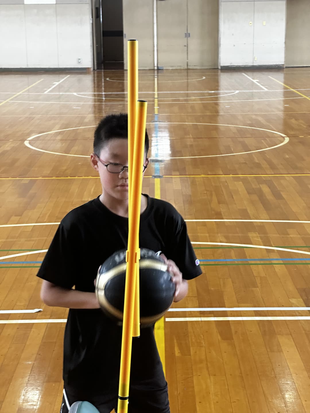 Hoop Talk training session